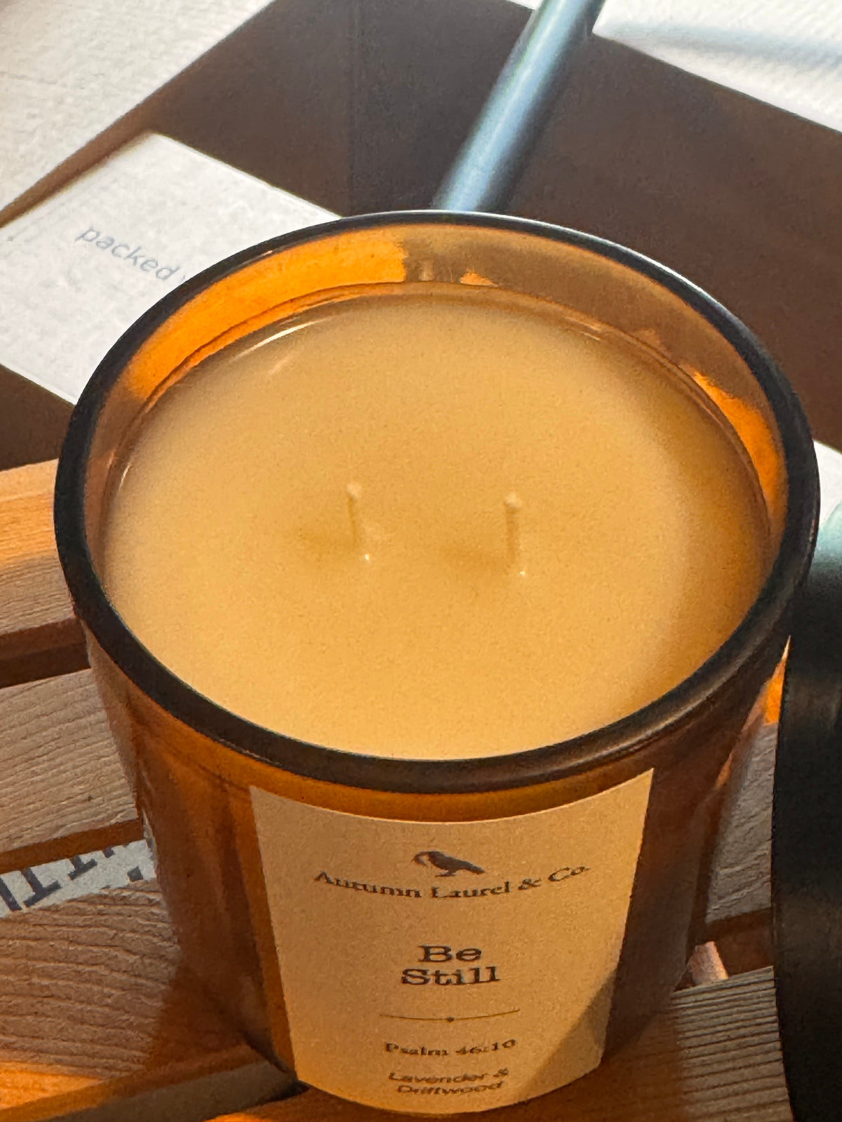 Be Still Prayer & Quiet Time Candle