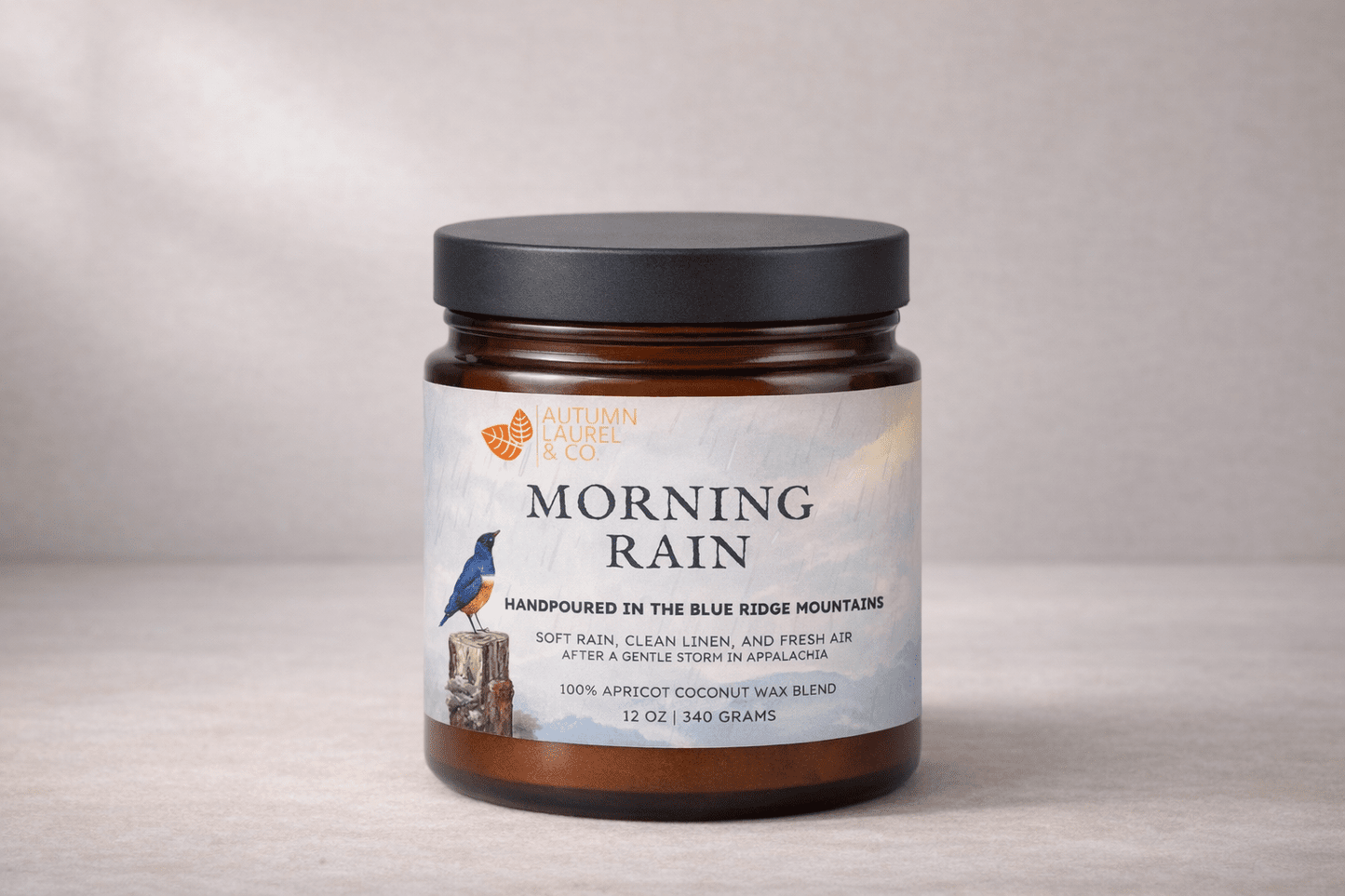 Morning Rain Candle - Autumn Laurel