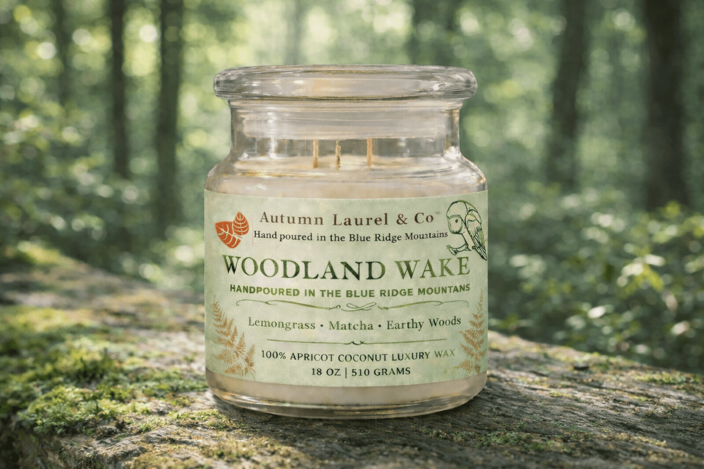 Woodland Wake Candle - Autumn Laurel