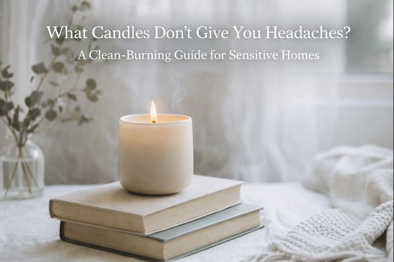 What Candles Don’t Give You Headaches? A Clean-Burning Guide for Sensitive Homes - Autumn Laurel