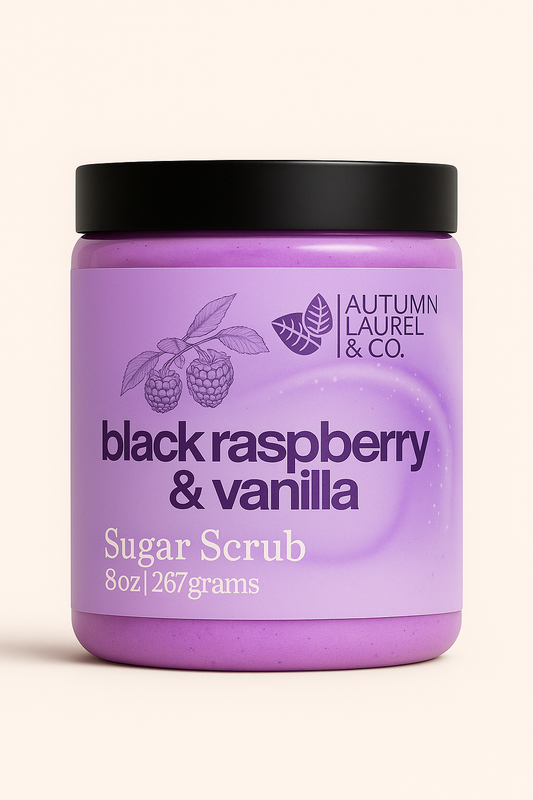 Black Raspberry Vanilla Sugar Scrub