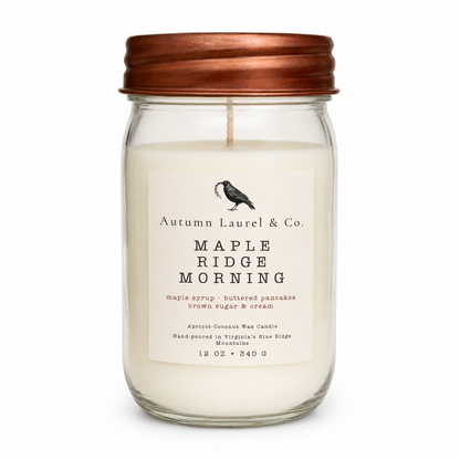 Maple Ridge Morning Candle