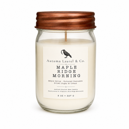 Maple Ridge Morning Candle