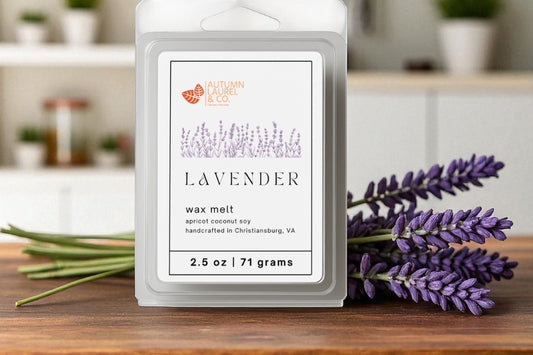 Lavender Blended Soy Wax Melt — Calm & Restore