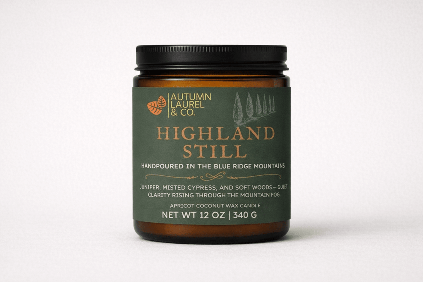 Highland Still Candle - Autumn Laurel