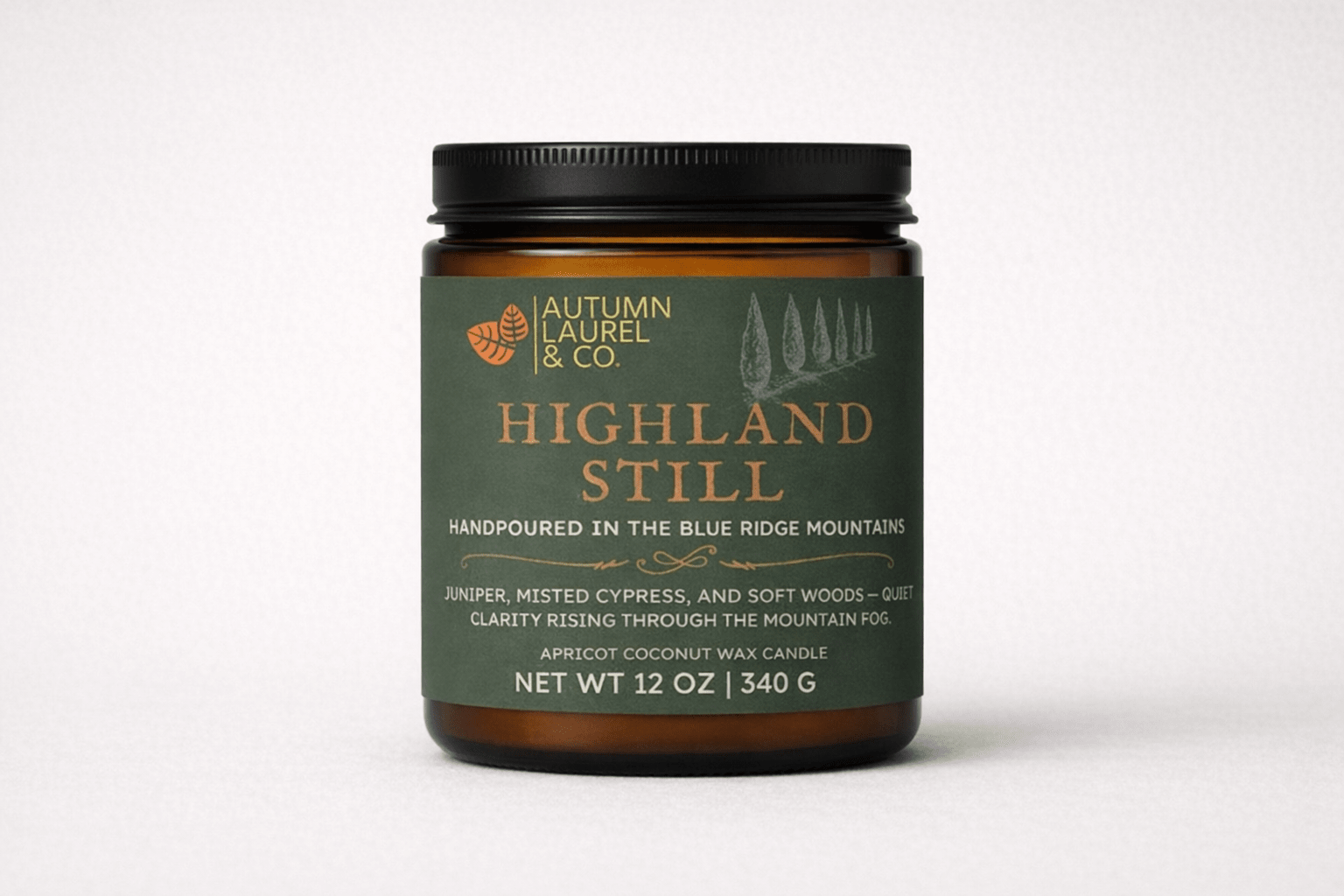 Highland Still Candle - Autumn Laurel