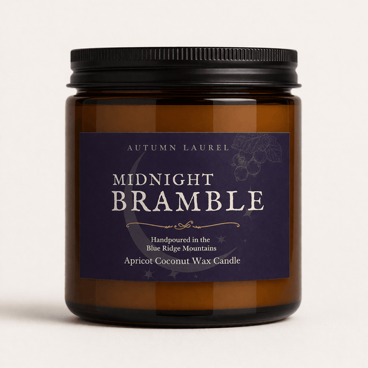 Midnight Bramble Candle - Autumn Laurel