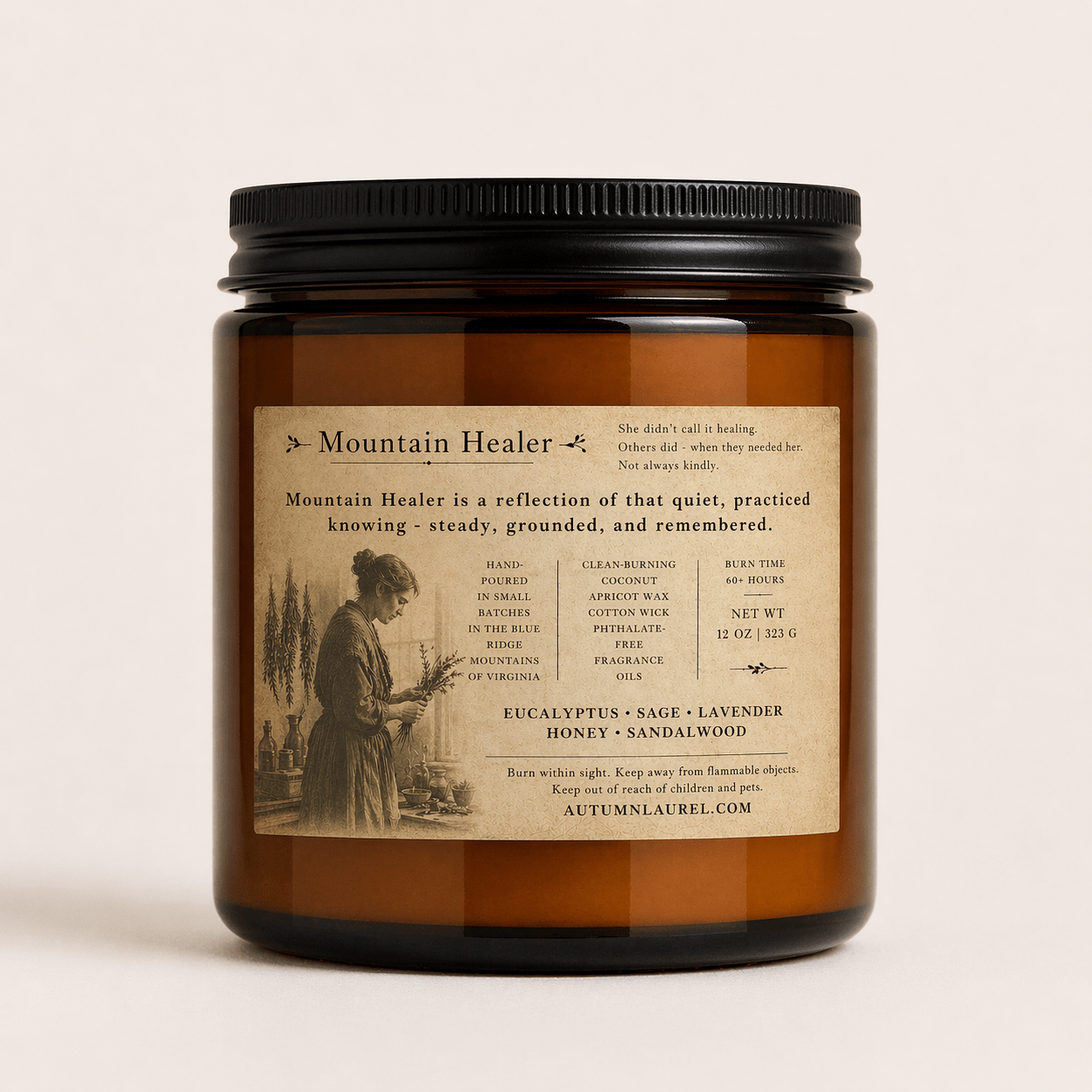 Mountain Healer Candle - Autumn Laurel