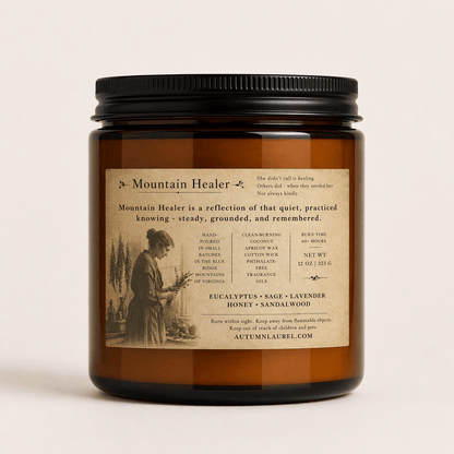 Mountain Healer Candle - Autumn Laurel