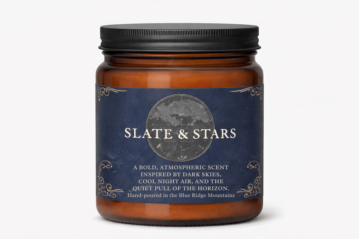 Slate & Stars Candle - Autumn Laurel
