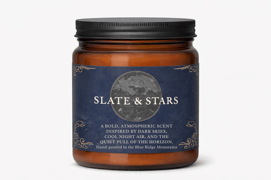 Slate & Stars Candle - Autumn Laurel