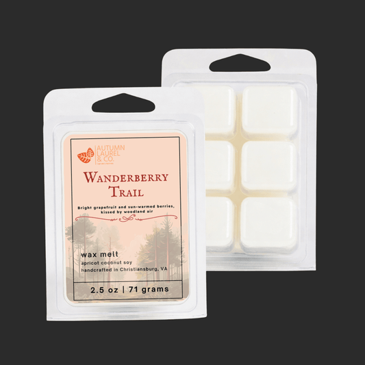 Wanderberry Trail Wax Melts | Wild Berry & Woodland Scent | Autumn Laurel - Autumn Laurel