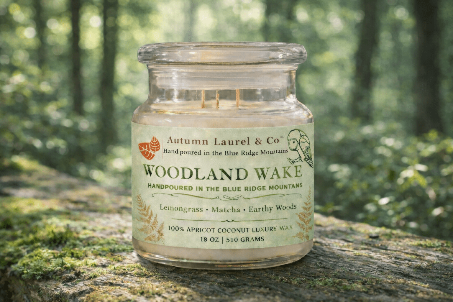 Woodland Wake Candle - Autumn Laurel